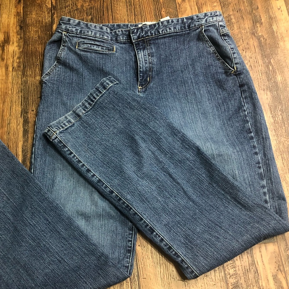 Vintage Crazy Horse Liz Claiborne Co Blue Jeans 12